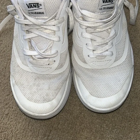 Vans Ultrarange Sneakers White Sz 8.5 - Picture 2 of 6